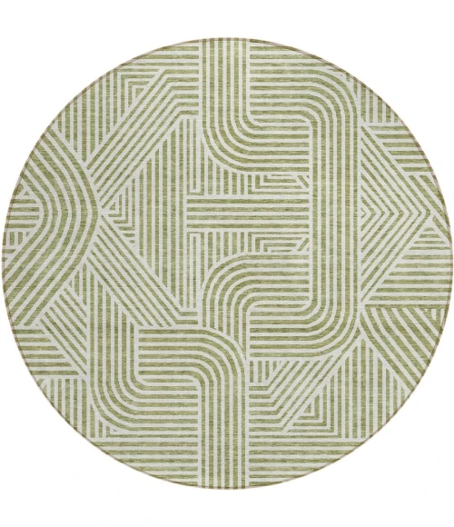 Addison Chantille ACN917-Aloe 8 ft. X 8 ft. Round Rug