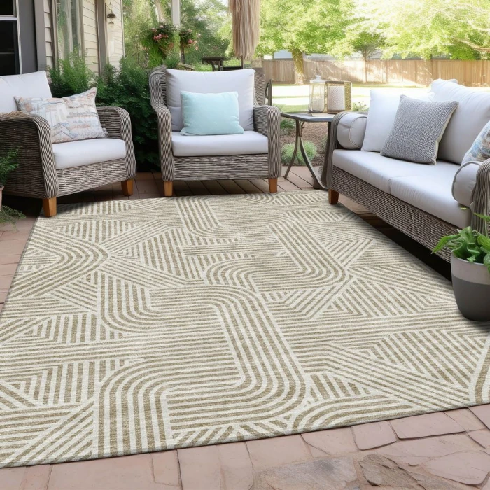 Addison Chantille ACN917-Beige 5 ft. X 7 ft. 6 in. Rectangle Rug