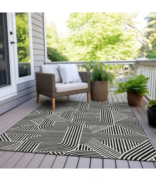 Addison Chantille ACN917-Black 8 ft. X 10 ft. Rectangle Rug