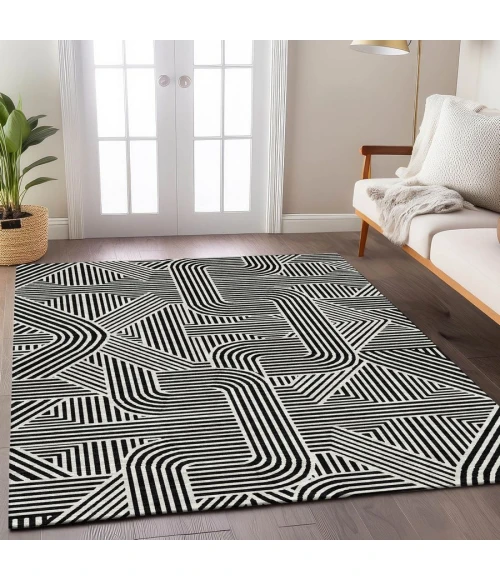 Addison Chantille ACN917-Black 8 ft. X 10 ft. Rectangle Rug