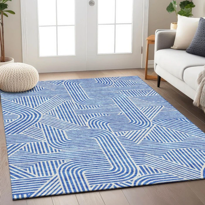 Addison Chantille ACN917-Blue 8 ft. X 10 ft. Rectangle Rug