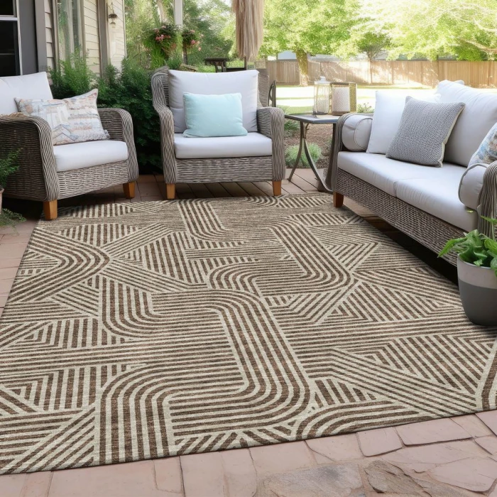 Addison Chantille ACN917-Brown 10 ft. X 14 ft. Rectangle Rug