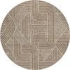 Addison Chantille ACN917-Brown 8 ft. X 8 ft. Round Rug