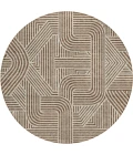 Addison Chantille ACN917-Brown 8 ft. X 8 ft. Round Rug