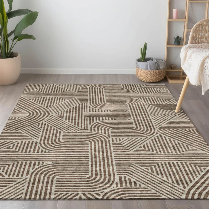 Addison Chantille ACN917-Brown 10 ft. X 14 ft. Rectangle Rug