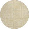 Addison Chantille ACN917-Gold 8 ft. X 8 ft. Round Rug