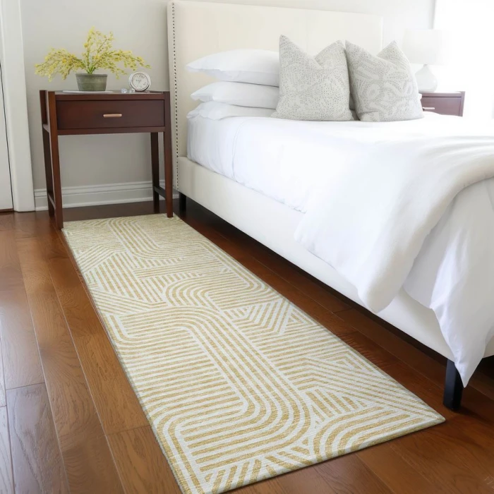 Addison Chantille ACN917-Gold 2 ft. 3 in. X 7 ft. 6 in. Rectangle Rug