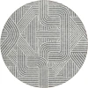 Addison Chantille ACN917-Gray 8 ft. X 8 ft. Round Rug