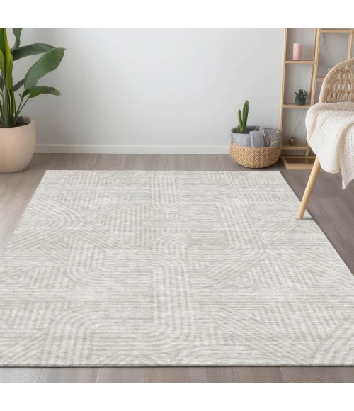 Addison Chantille ACN917-Ivory 8 ft. X 10 ft. Rectangle Rug