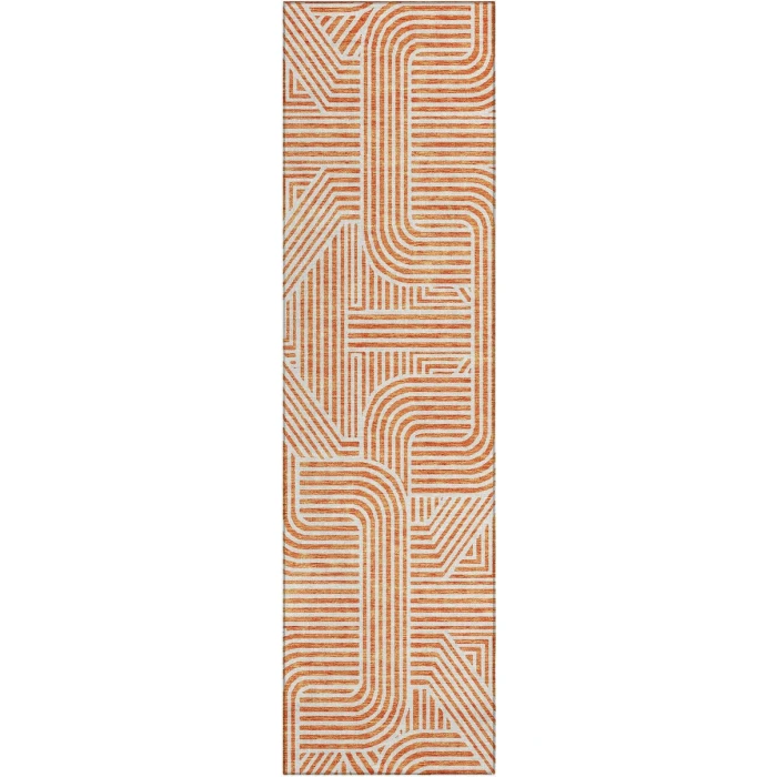 Addison Chantille ACN917-Orange 2 ft. 3 in. X 7 ft. 6 in. Rectangle Rug
