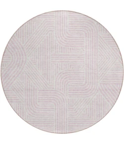 Addison Chantille ACN917-Pink 8 ft. X 8 ft. Round Rug
