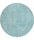 Addison Chantille ACN917-Teal 8 ft. X 8 ft. Round Rug