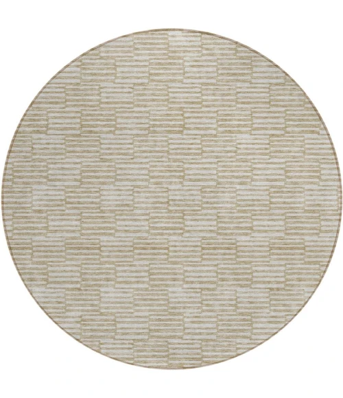 Addison Chantille ACN918-Beige 8 ft. X 8 ft. Round Rug