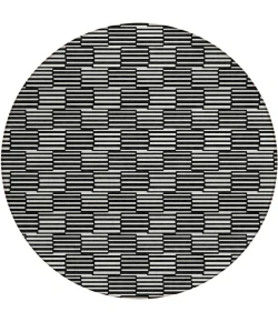 Addison Chantille ACN918-Black 8 ft. X 8 ft. Round Rug