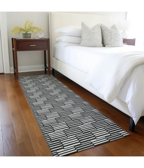 Addison Chantille ACN918-Black 2 ft. 3 in. X 7 ft. 6 in. Rectangle Rug