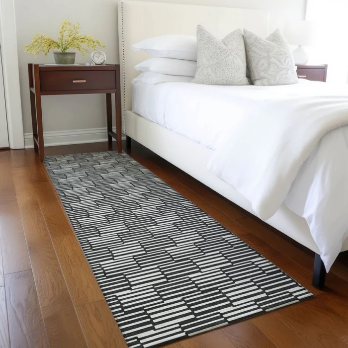 Addison Chantille ACN918-Black 2 ft. 3 in. X 7 ft. 6 in. Rectangle Rug