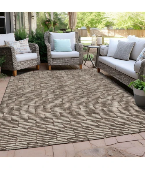 Addison Chantille ACN918-Brown 8 ft. X 10 ft. Rectangle Rug