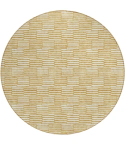 Addison Chantille ACN918-Gold 8 ft. X 8 ft. Round Rug