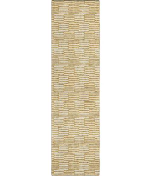 Addison Chantille ACN918-Gold 2 ft. 3 in. X 7 ft. 6 in. Rectangle Rug