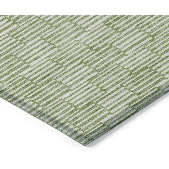 Addison Chantille ACN918-Green 8 ft. X 8 ft. Round Rug