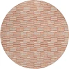 Addison Chantille ACN918-Salmon 8 ft. X 8 ft. Round Rug