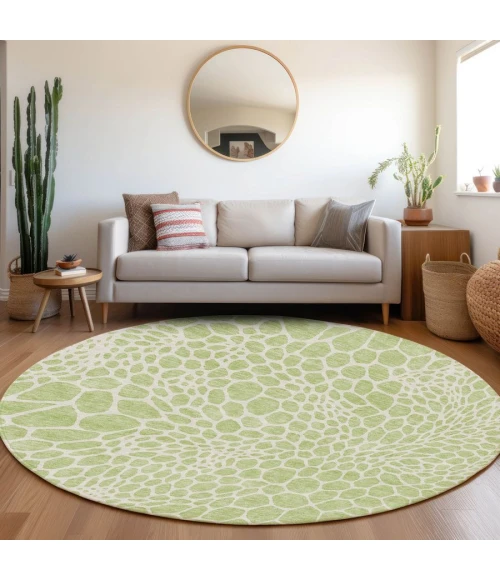 Addison Chantille ACN919-Aloe 8 ft. X 8 ft. Round Rug