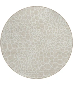 Addison Chantille ACN919-Beige 8 ft. X 8 ft. Round Rug