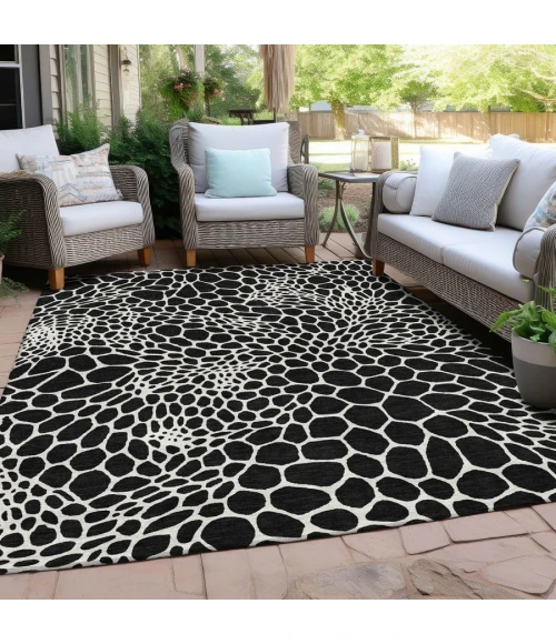 Addison Chantille ACN919-Black 5 ft. X 7 ft. 6 in. Rectangle Rug