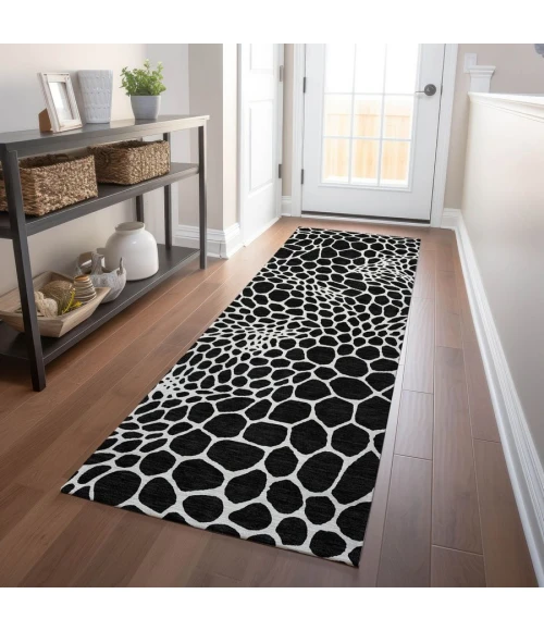 Addison Chantille ACN919-Black 2 ft. 3 in. X 7 ft. 6 in. Rectangle Rug