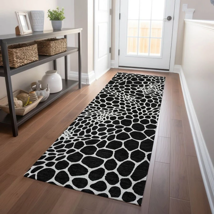 Addison Chantille ACN919-Black 2 ft. 3 in. X 7 ft. 6 in. Rectangle Rug