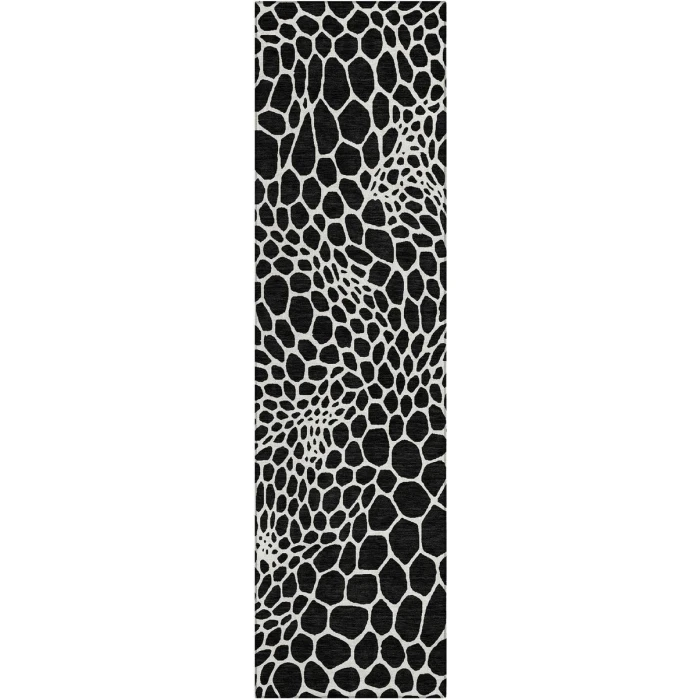 Addison Chantille ACN919-Black 2 ft. 3 in. X 7 ft. 6 in. Rectangle Rug