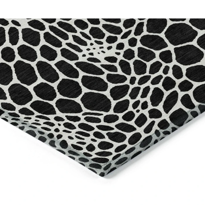 Addison Chantille ACN919-Black 5 ft. X 7 ft. 6 in. Rectangle Rug