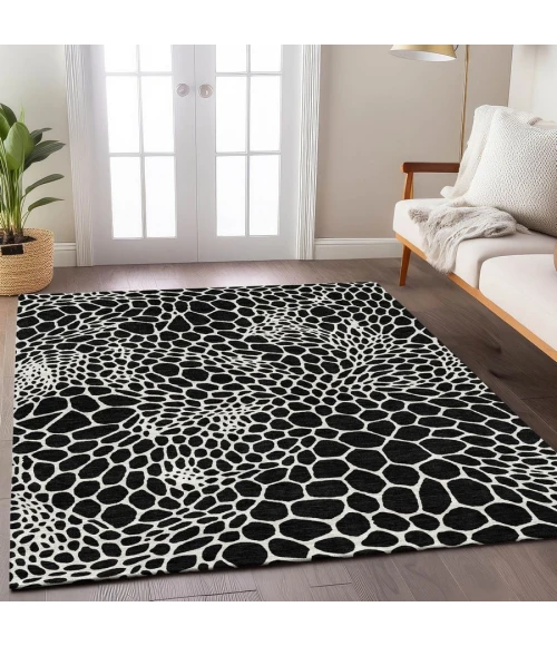 Addison Chantille ACN919-Black 5 ft. X 7 ft. 6 in. Rectangle Rug