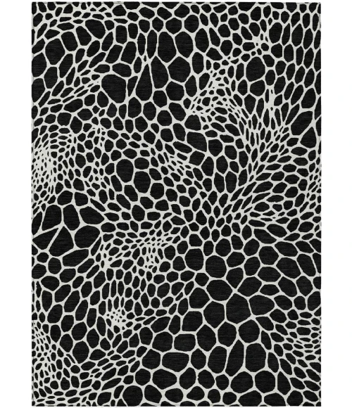 Addison Chantille ACN919-Black 5 ft. X 7 ft. 6 in. Rectangle Rug