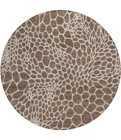 Addison Chantille ACN919-Brown 8 ft. X 8 ft. Round Rug