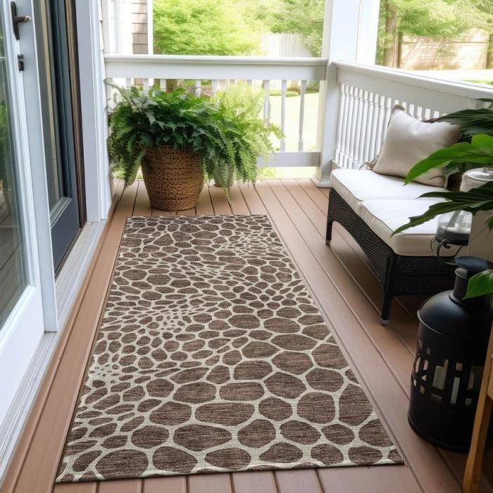 Addison Chantille ACN919-Brown 2 ft. 3 in. X 7 ft. 6 in. Rectangle Rug