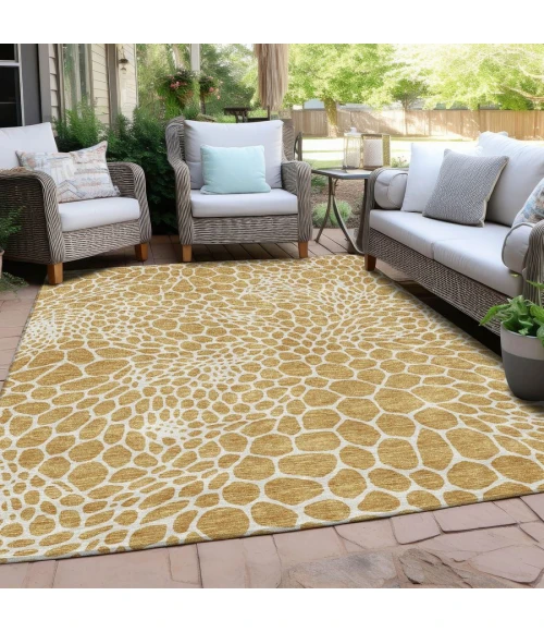 Addison Chantille ACN919-Gold 5 ft. X 7 ft. 6 in. Rectangle Rug