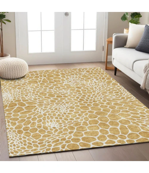 Addison Chantille ACN919-Gold 5 ft. X 7 ft. 6 in. Rectangle Rug