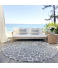 Addison Chantille ACN919-Gray 8 ft. X 8 ft. Round Rug