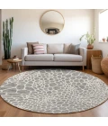 Addison Chantille ACN919-Gray 8 ft. X 8 ft. Round Rug