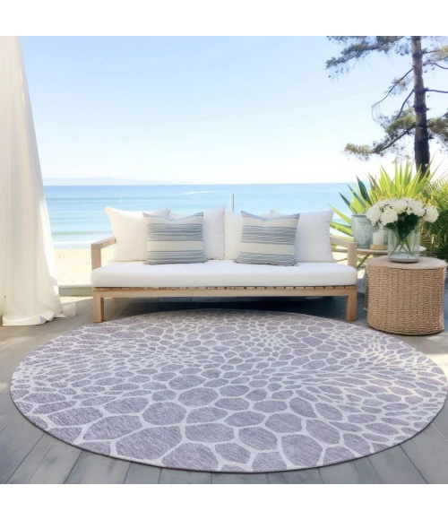 Addison Chantille ACN919-Lilac 8 ft. X 8 ft. Round Rug