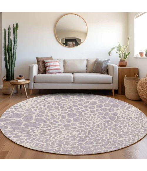 Addison Chantille ACN919-Lilac 8 ft. X 8 ft. Round Rug