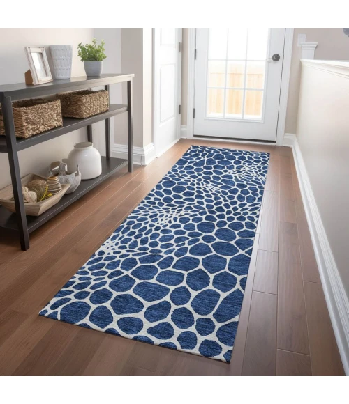 Addison Chantille ACN919-Navy 2 ft. 3 in. X 7 ft. 6 in. Rectangle Rug