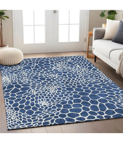 Addison Chantille ACN919-Navy 5 ft. X 7 ft. 6 in. Rectangle Rug