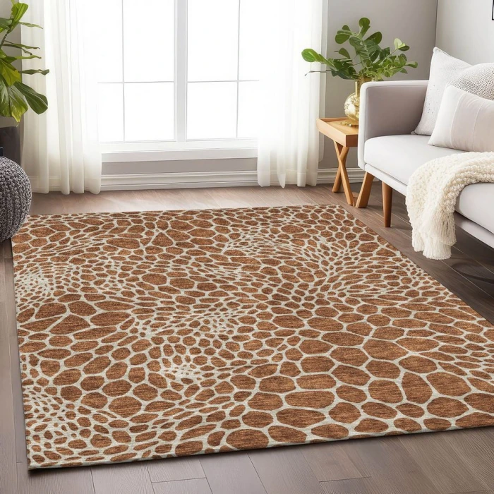 Addison Chantille ACN919-Paprika 8 ft. X 10 ft. Rectangle Rug