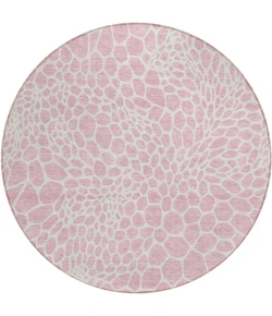 Addison Chantille ACN919-Pink 8 ft. X 8 ft. Round Rug