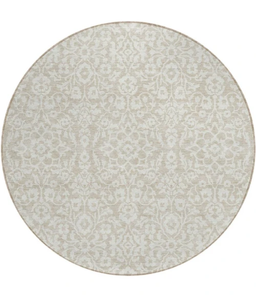 Addison Chantille ACN920-Beige 8 ft. X 8 ft. Round Rug