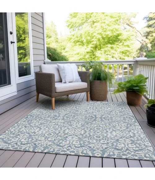 Addison Chantille ACN920-Denim 5 ft. X 7 ft. 6 in. Rectangle Rug