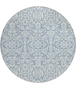 Addison Chantille ACN920-Denim 8 ft. X 8 ft. Round Rug