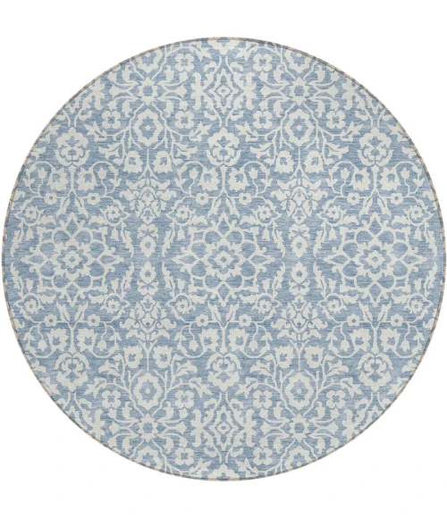 Addison Chantille ACN920-Denim 8 ft. X 8 ft. Round Rug